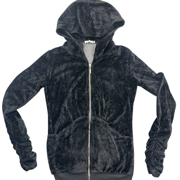 Avani Velour Zip Up - Picture 1 of 7